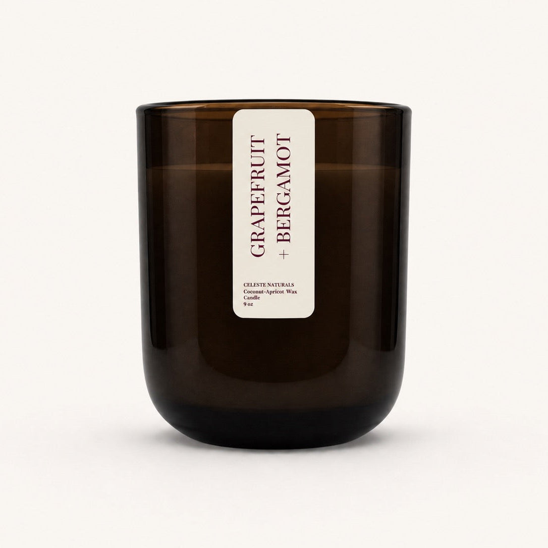 CELESTE NATURALS GRAPEFRUIT+BERGAMOT Candle