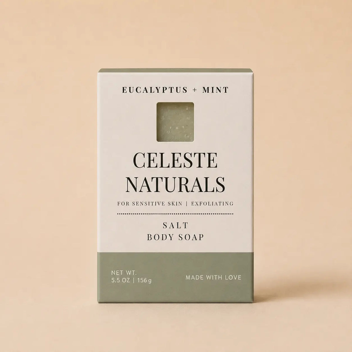 Celeste Naturals Eucalyptus + Mint Soap Box