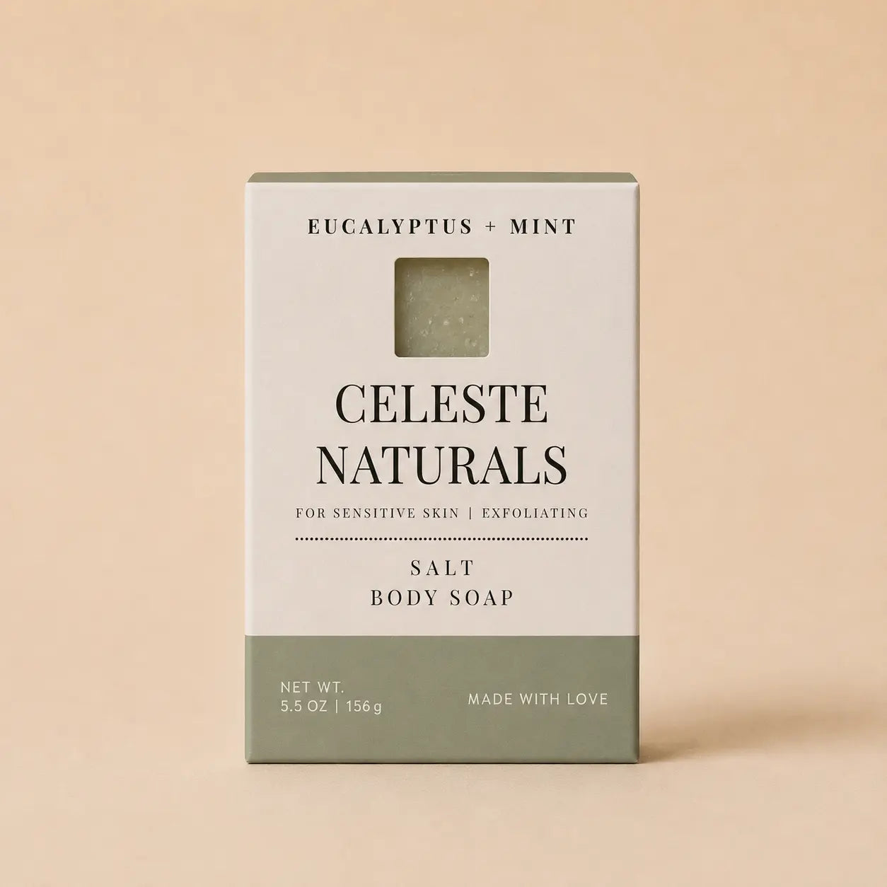 Celeste Naturals Eucalyptus + Mint Soap Box