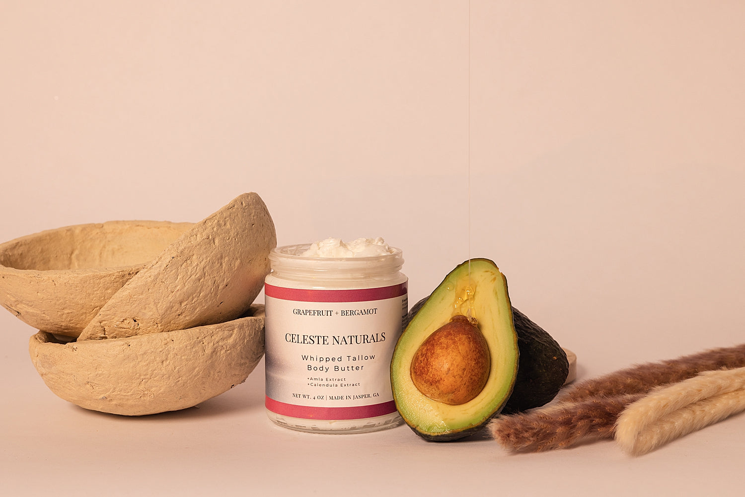 GRAPEFRUIT + BERGAMOT Whipped Tallow Body Butter