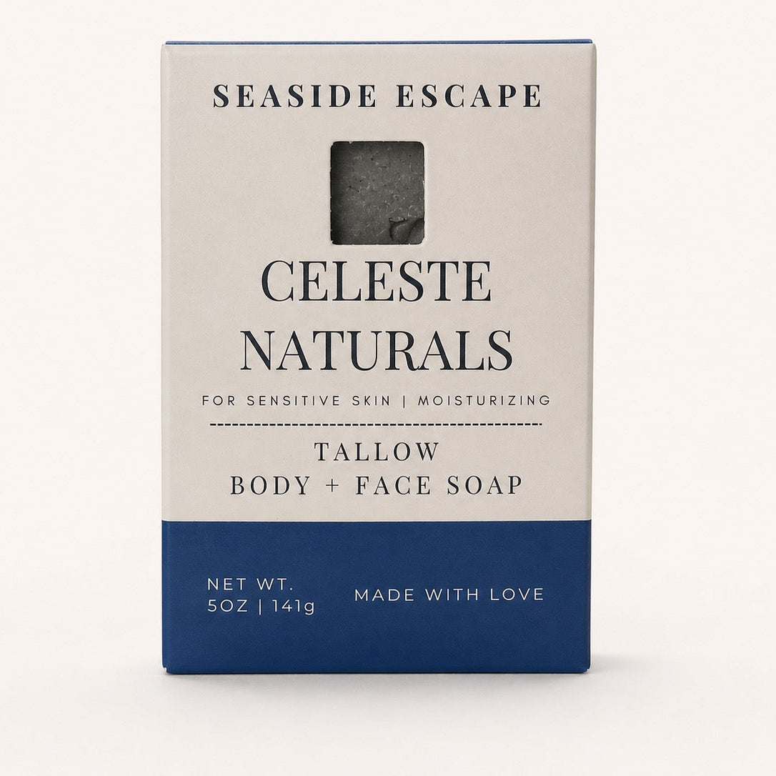 CELESTE NATURALS Seaside Escape Soap Box