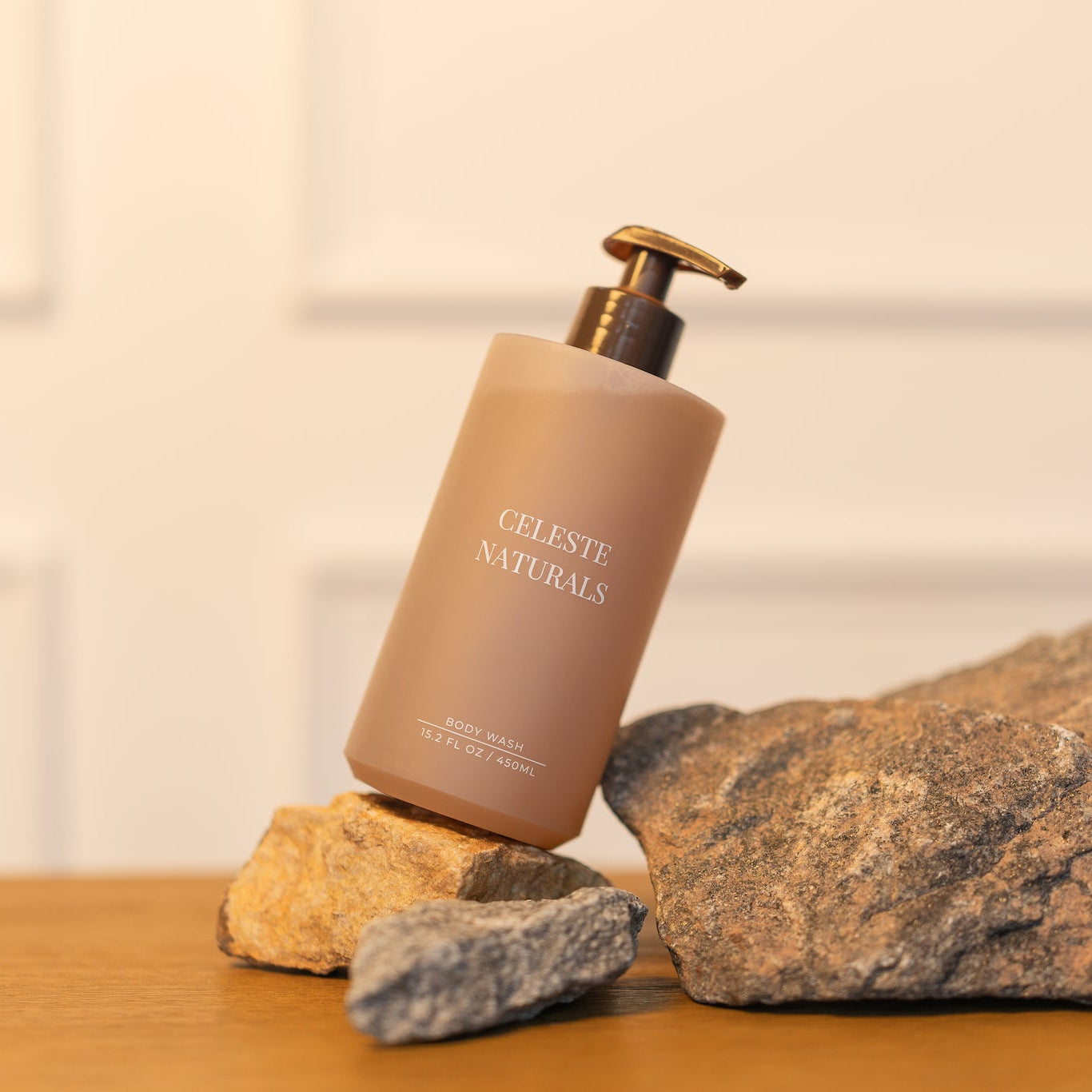 Celeste Naturals Body Wash Bottle