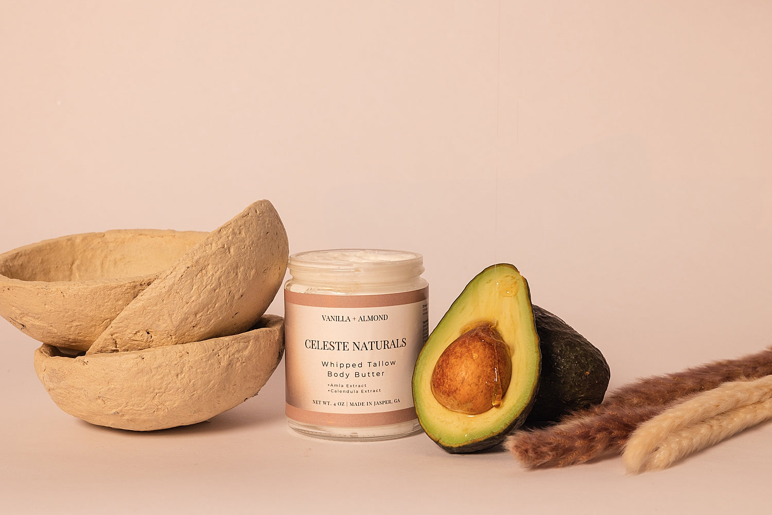 VANILLA + ALMOND Whipped Tallow Body Butter